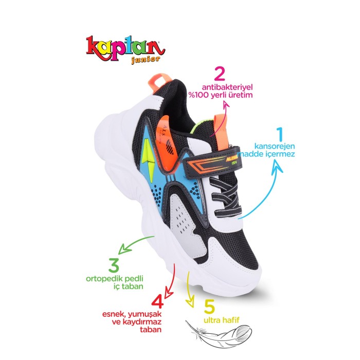 ERKEK - KAPTAN JUNIOR - KAPTAN JUNİOR ERKEK ÇOCUK SPOR SNEAKER